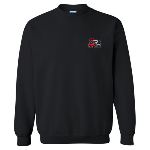 Heavy Blend Crewneck Sweatshirt - Red/Grey Thumbnail